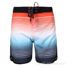 Shorts prancha de praia coloridos trajes de banho masculinos